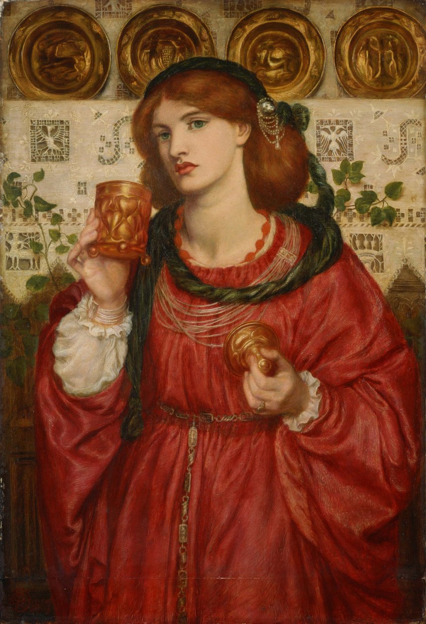 The Cup of Love by Dante Gabriel Charles Rossetti