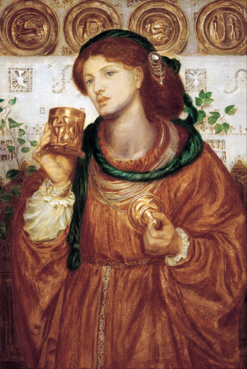 The Cup of Love by Dante Gabriel Charles Rossetti