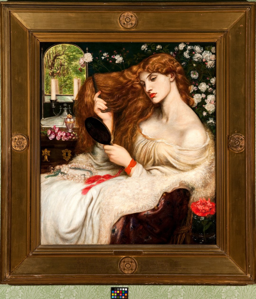 Lady Lilith by Dante Gabriel Charles Rossetti