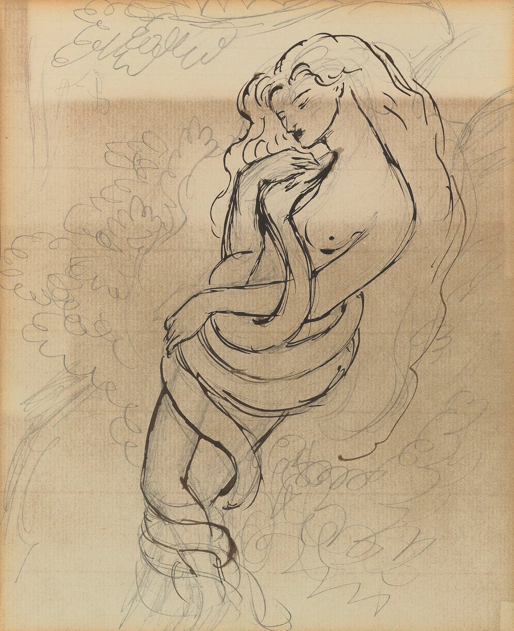 Lady Lilith, c. 1869 by Dante Gabriel Charles Rossetti