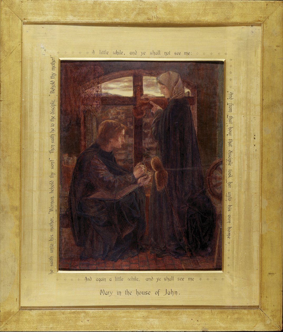 Mary in the House of St. John by Dante Gabriel Charles Rossetti