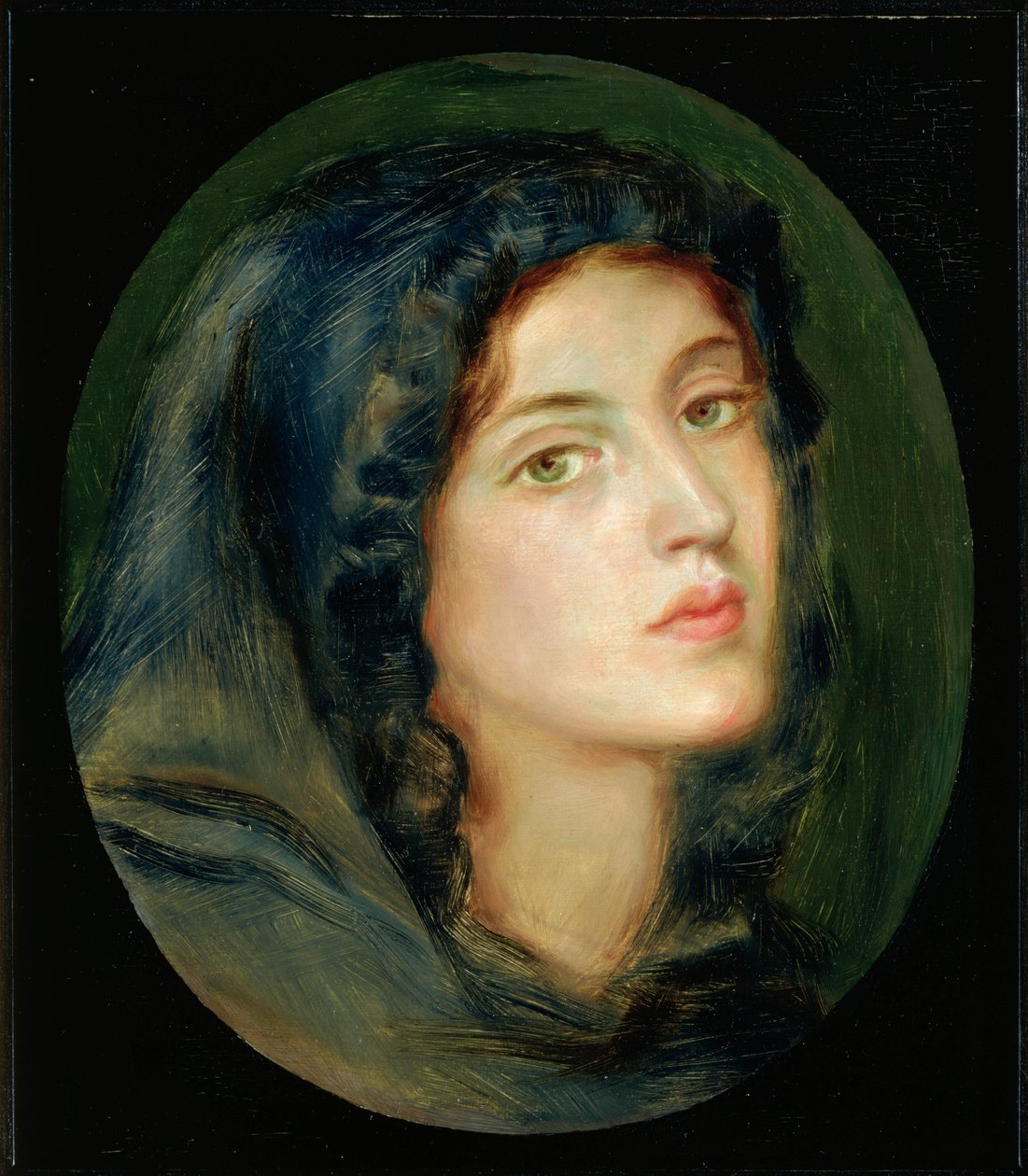 Miss Burton by Dante Gabriel Charles Rossetti