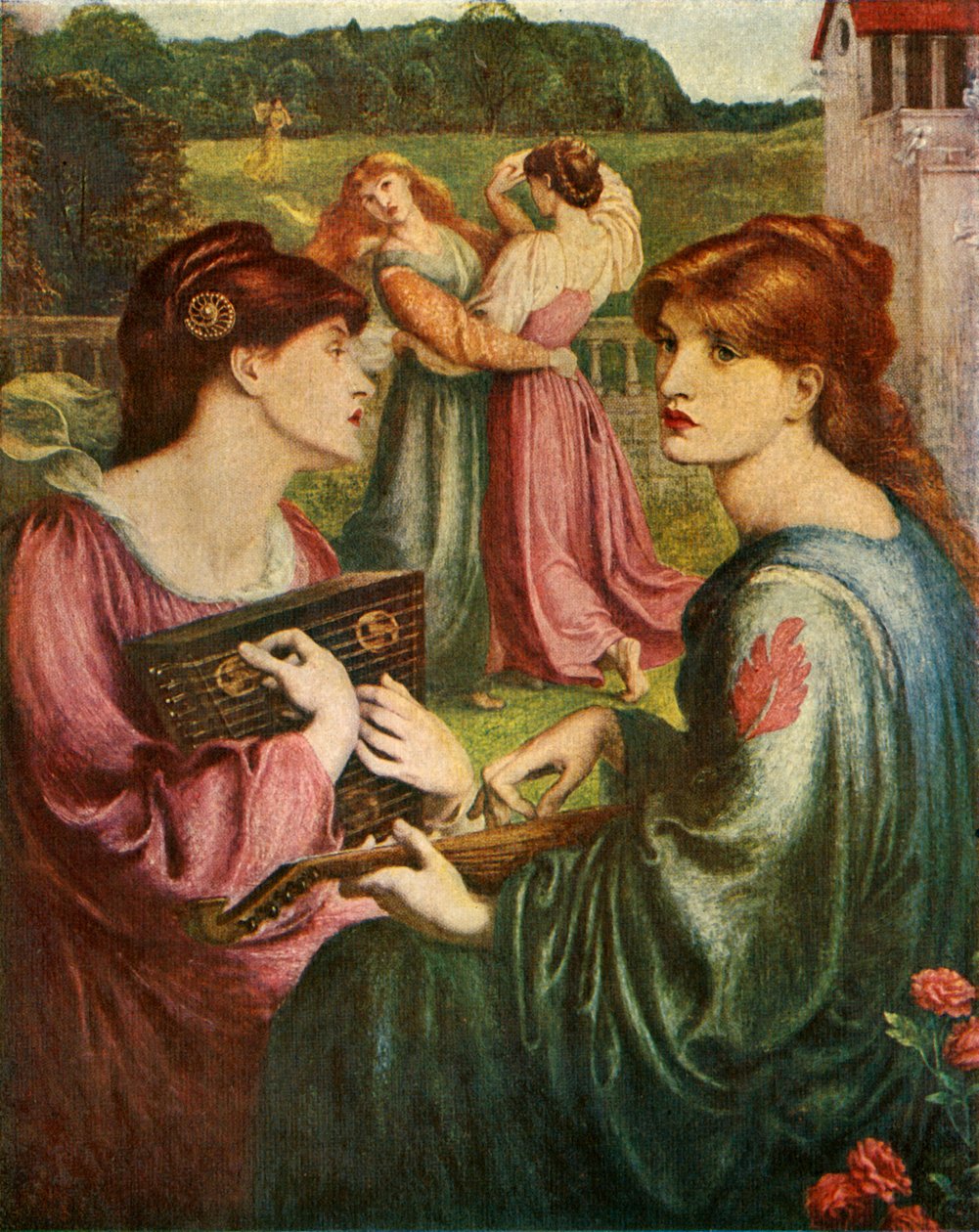 The Bower Meadow by Dante Gabriel Charles Rossetti