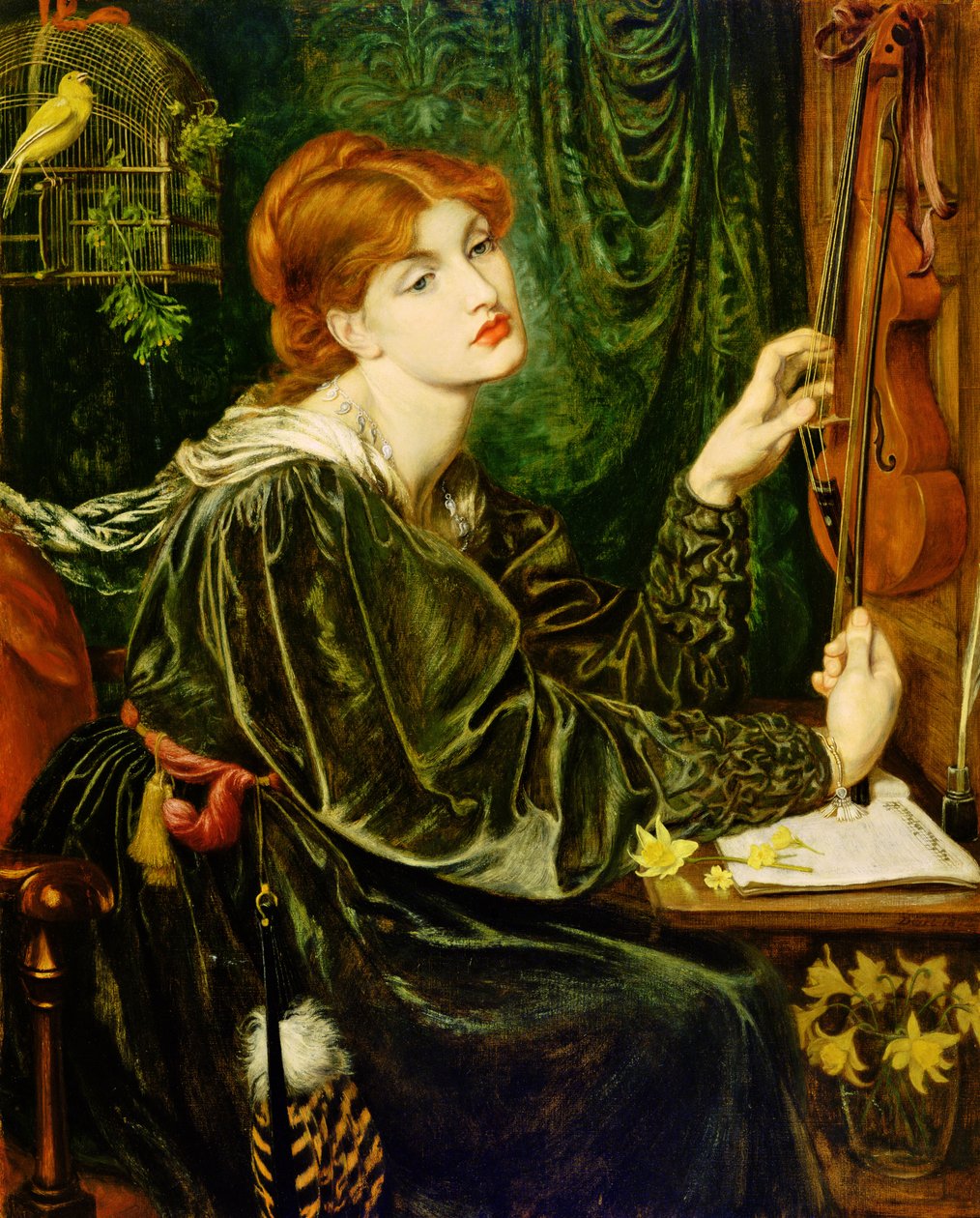 Veronica Veronese by Dante Gabriel Charles Rossetti