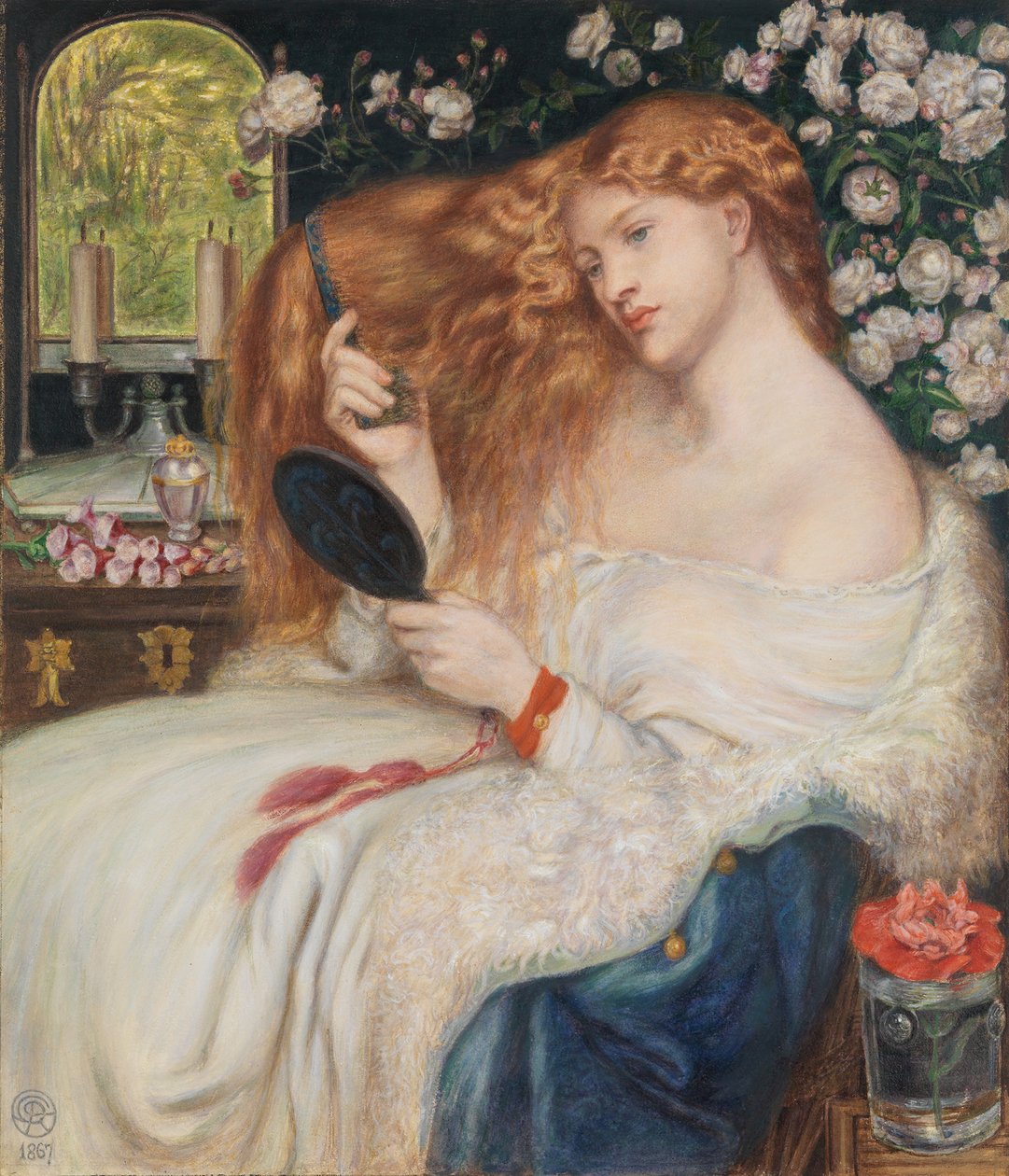 Lady Lilith by Dante Gabriel Rossetti: Buy fine art print
