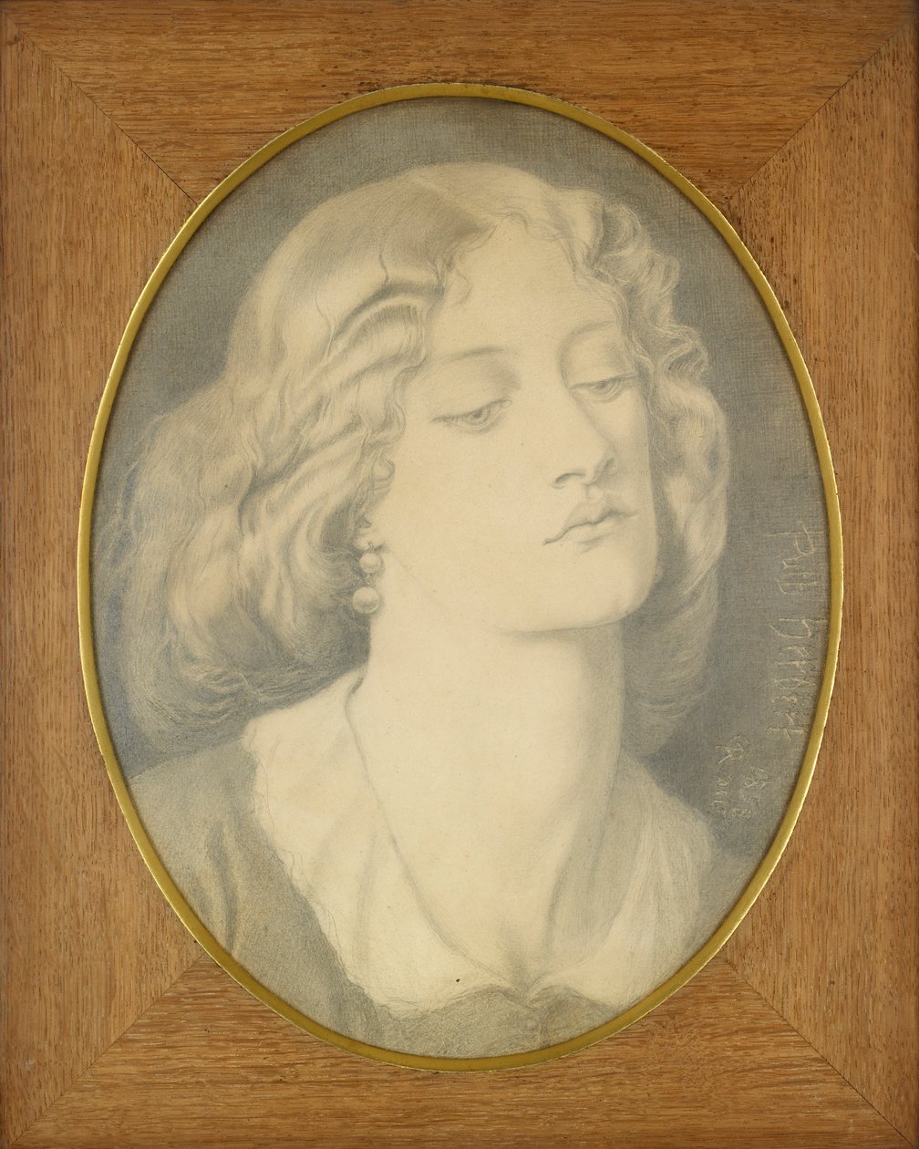 Louisa Ruth Herbert, 1858 by Dante Gabriel Rossetti