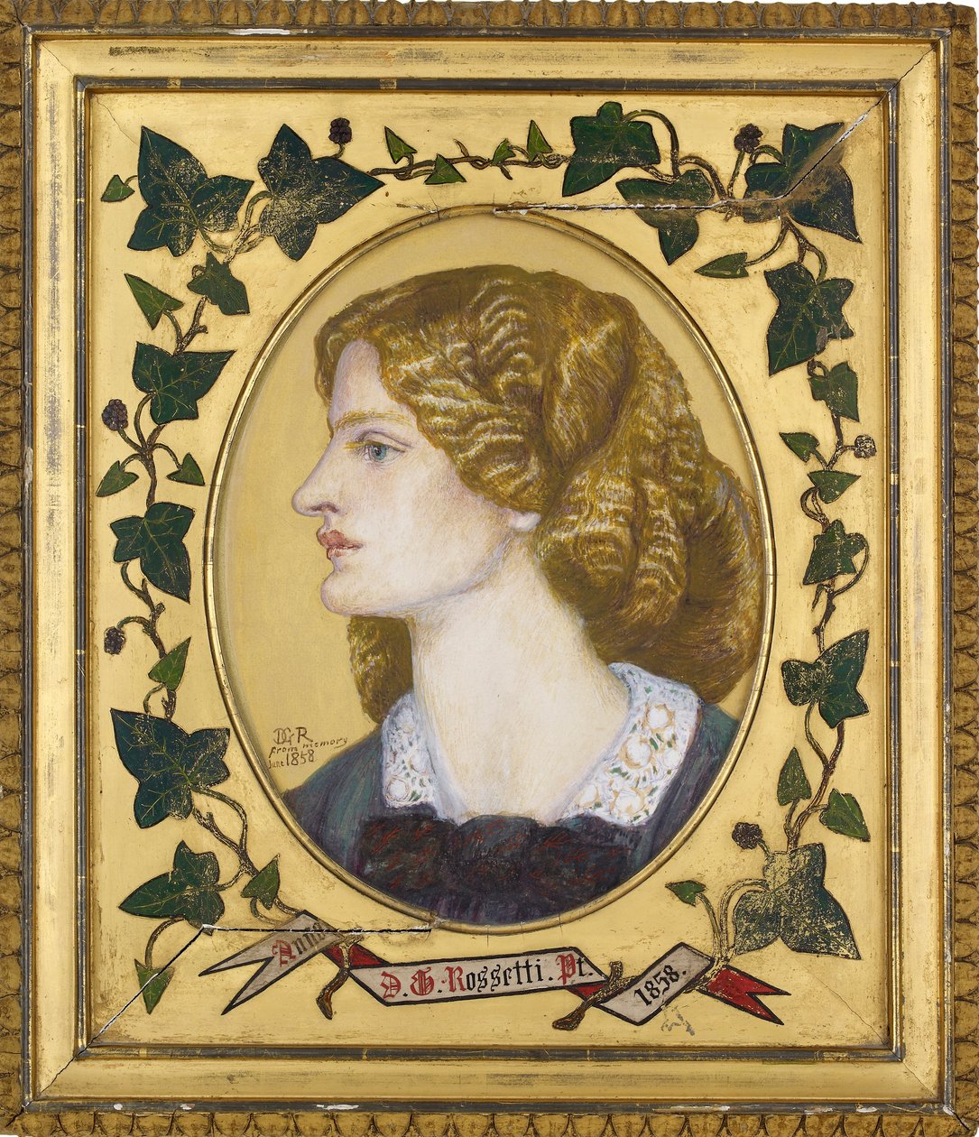 Ruth Herbert, 1858 by Dante Gabriel Rossetti