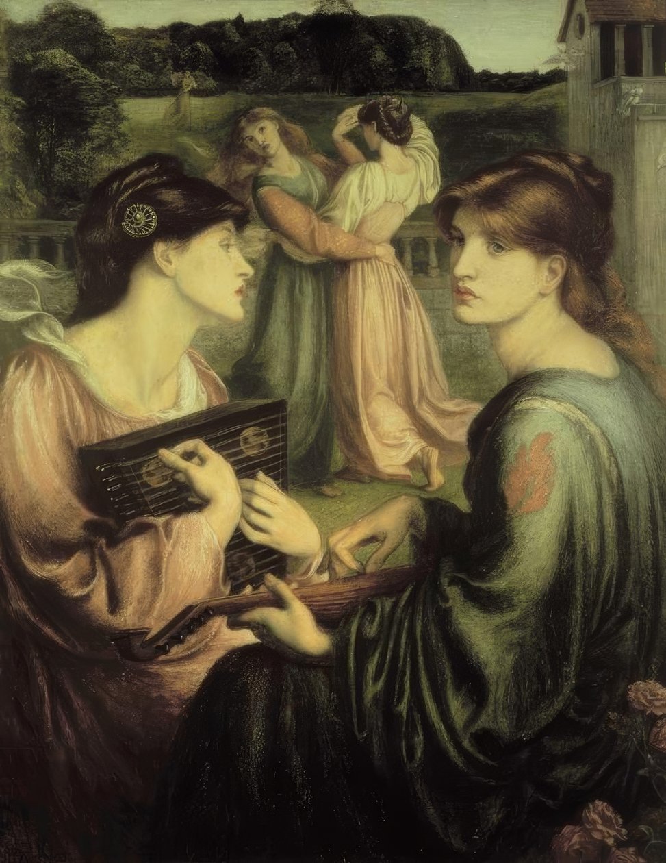 The Bower Meadow by Dante Gabriel Charles Rossetti