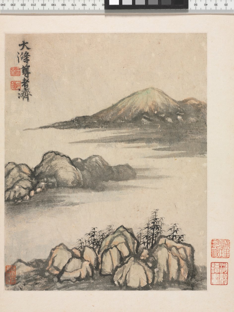 Reminiscences of the Qinhuai River by Daoji Shitao