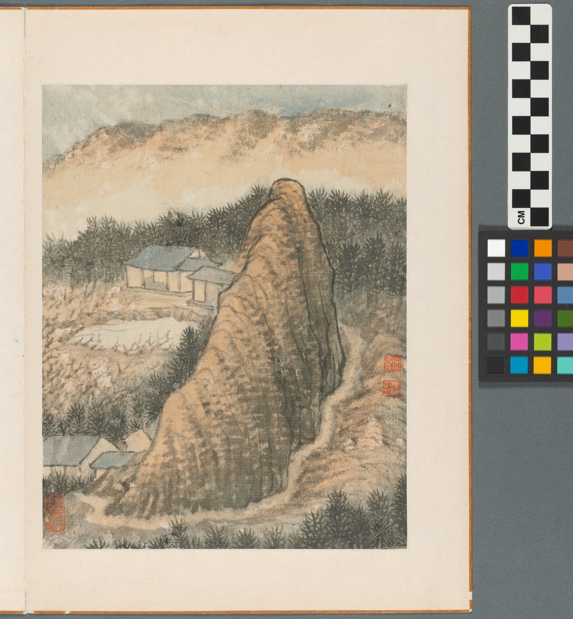 Reminiscences of the Qinhuai River by Daoji Shitao