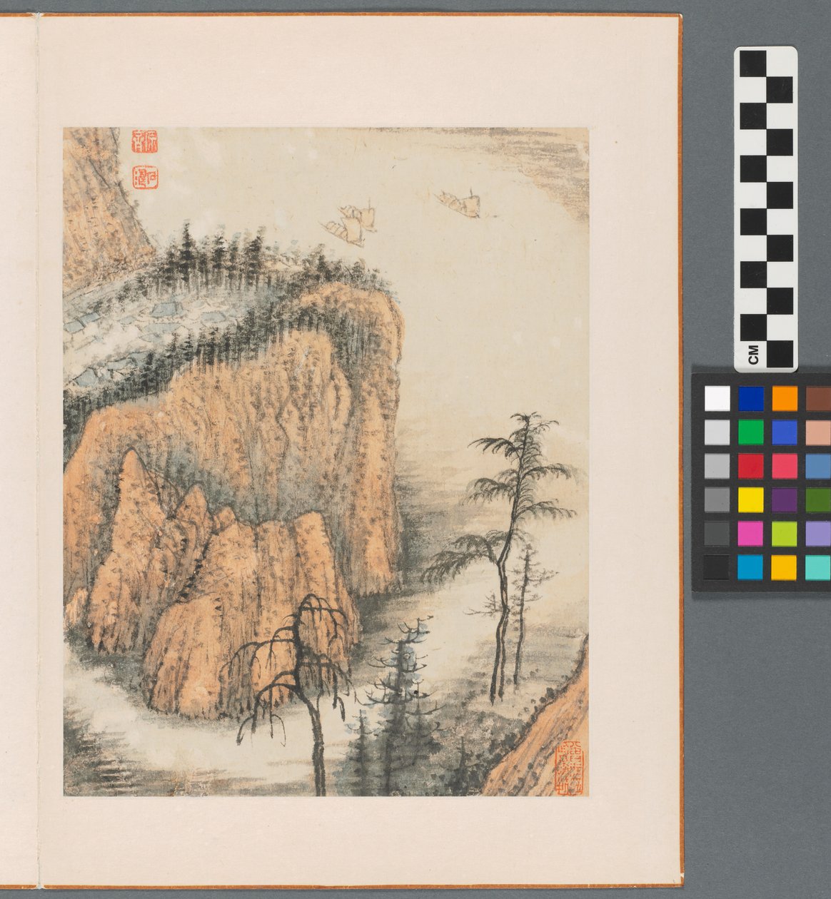Reminiscences of the Qinhuai River, Qing Dynasty by Daoji Shitao