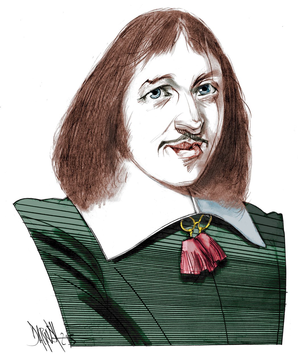 Portrait of Francois Vatel by Dariush Radpour