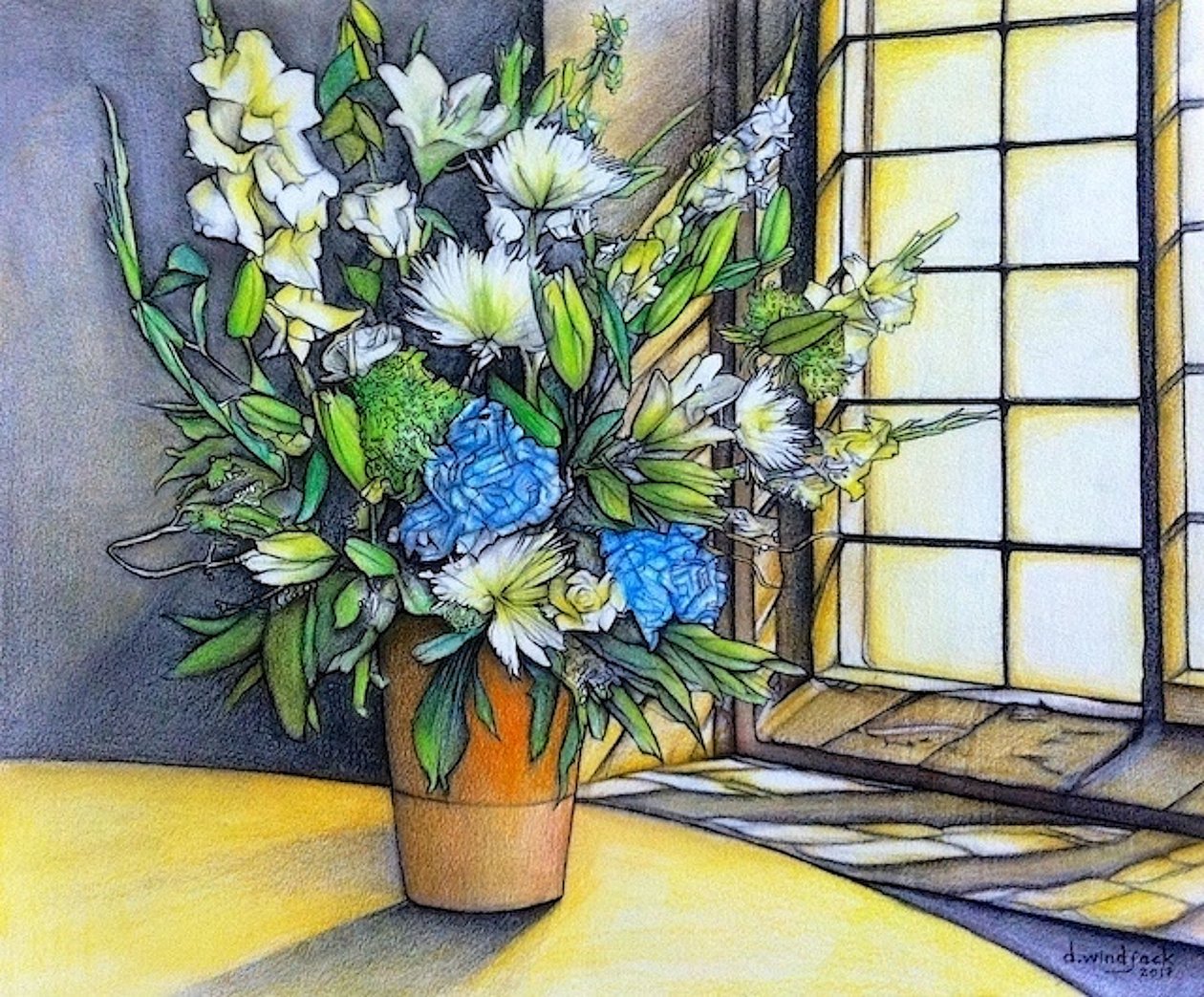 Sam’s Bouquet, 2017 by Darrell Windjack