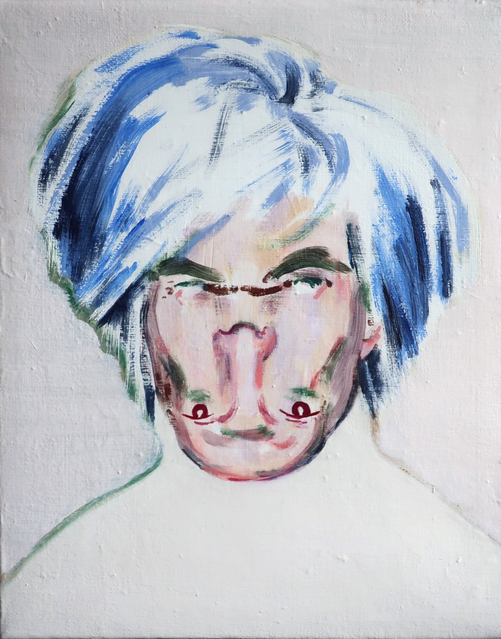Shockheaded Warhol by Darren Coffield