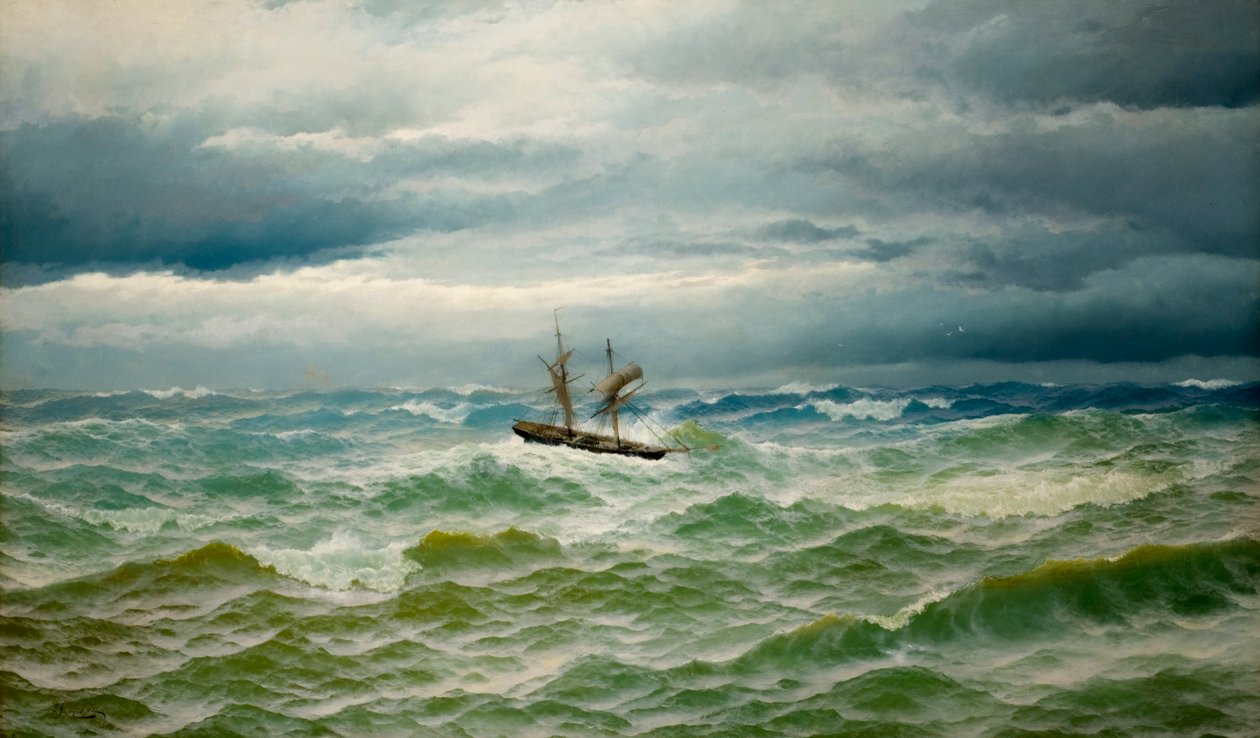 Sea-piece by David James