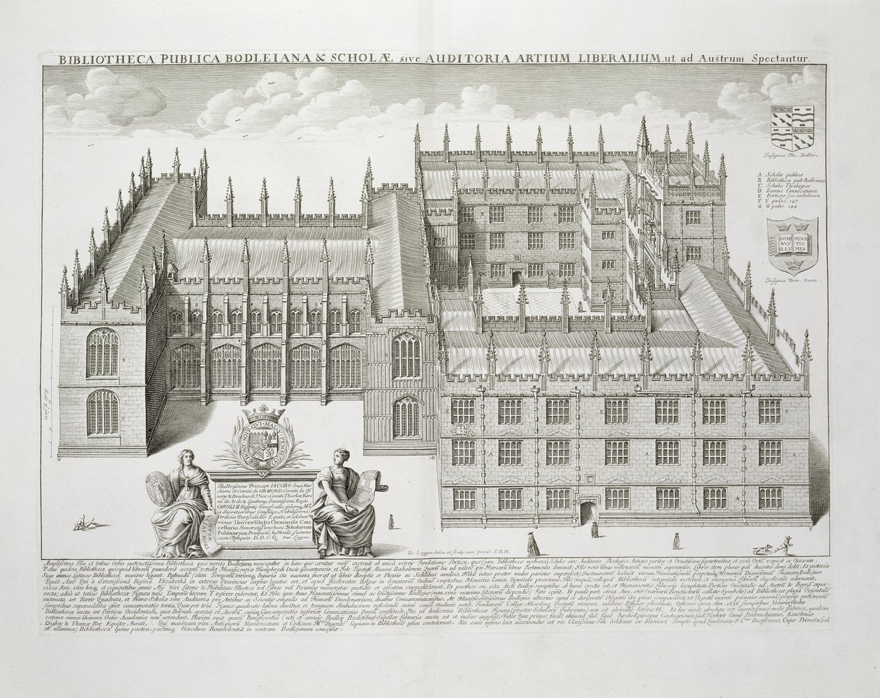 Bodleian Library, Oxford, from 
