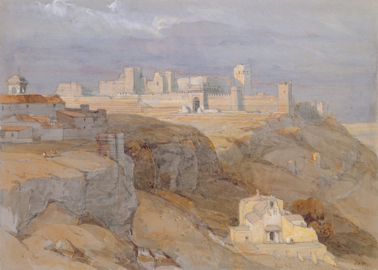 The Alcazar of Carmona, Andalucia by David Roberts