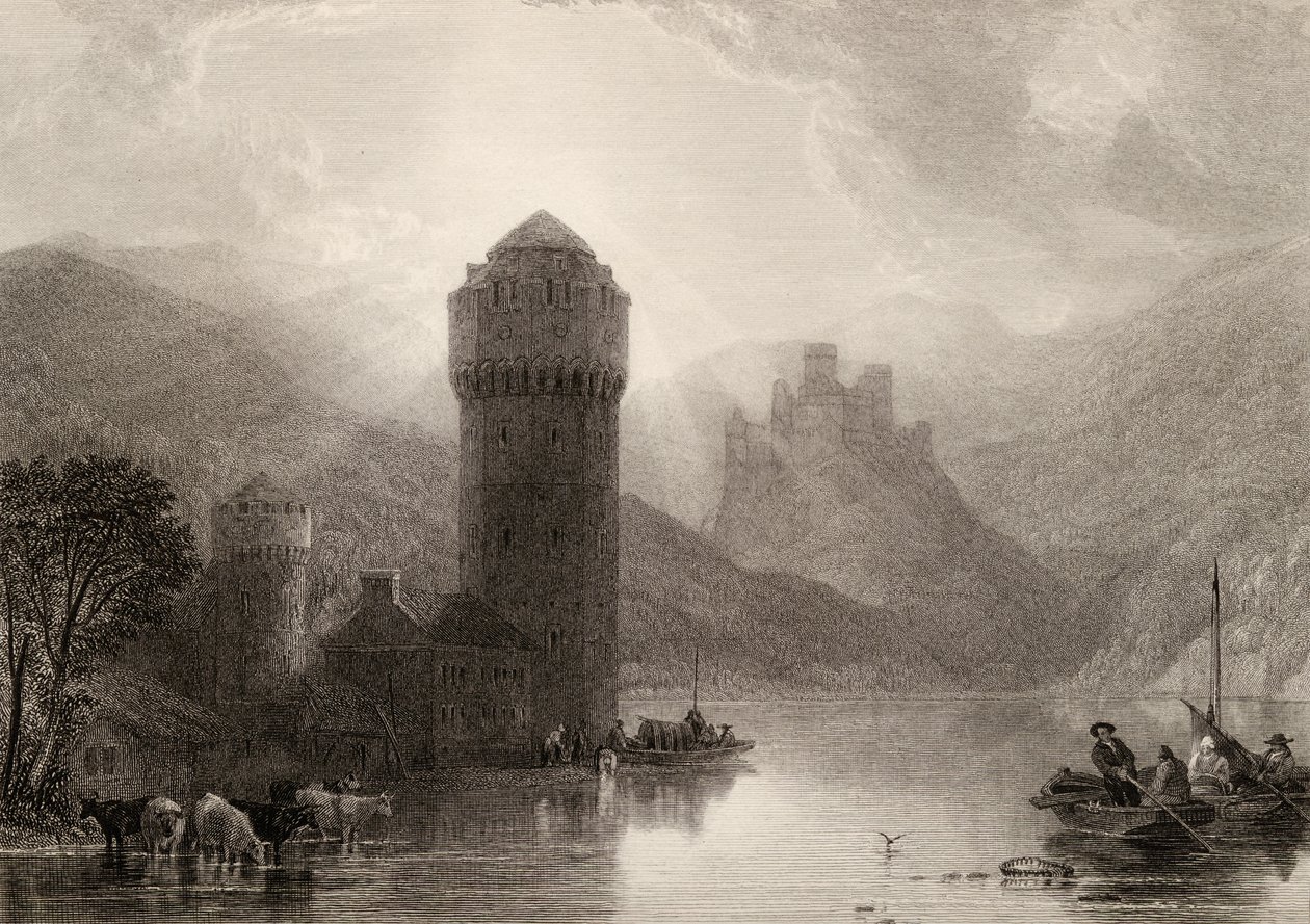 Tower of Niederlahnstein by David Roberts