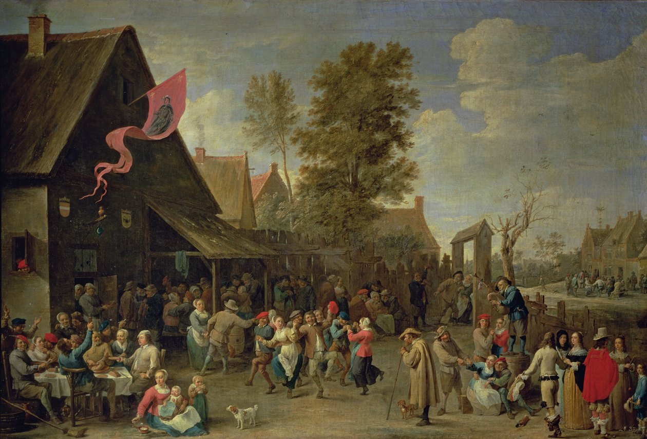 The Consecration of a Village Church by David Teniers the Younger