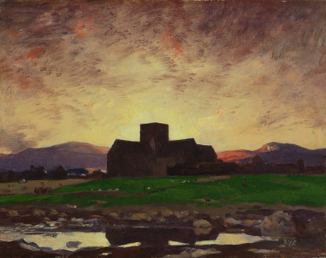 Sunset, Iona by David Young Cameron