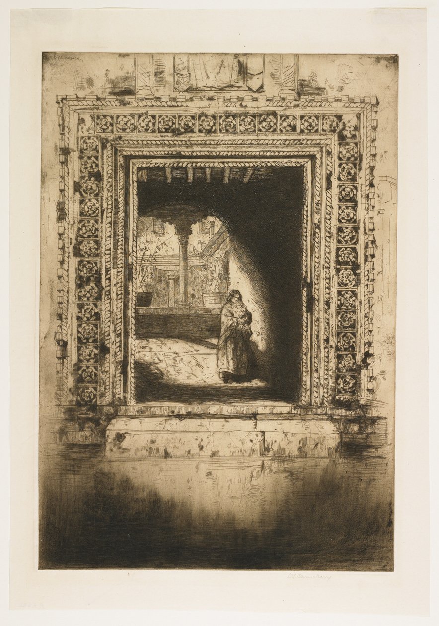 The Abbazia, Venice, 1900 by David Young Cameron