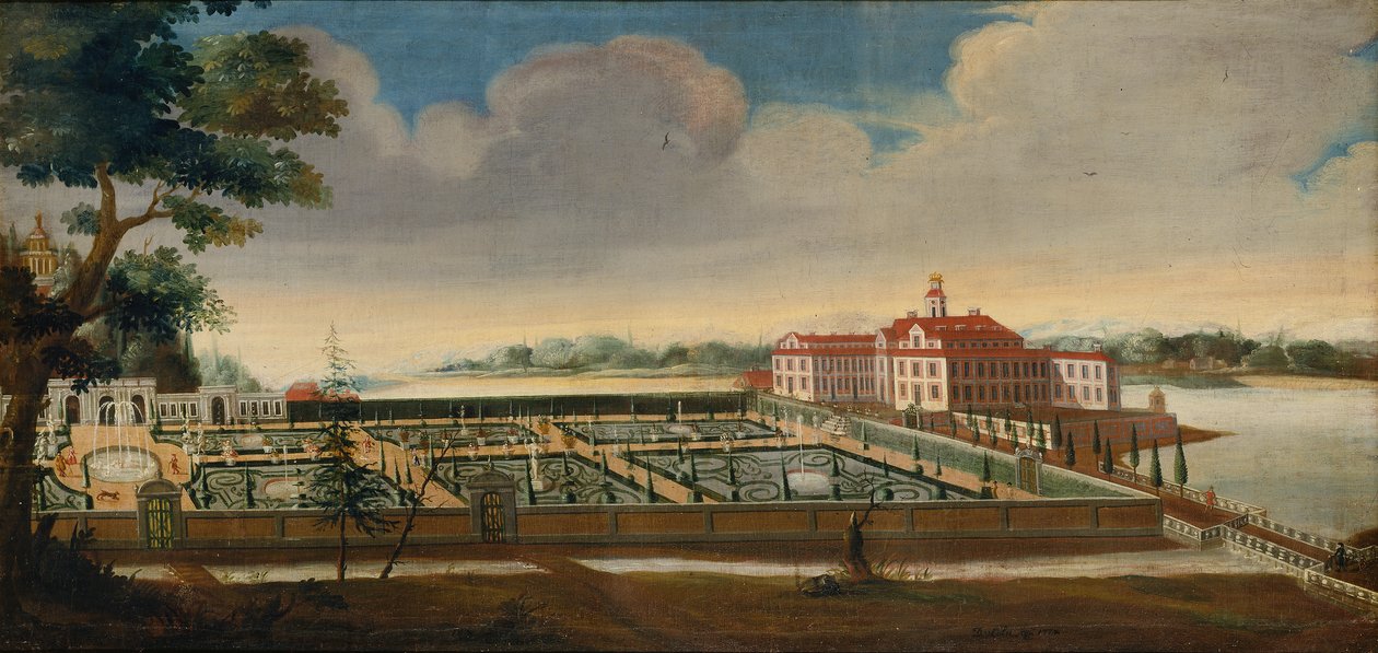 View of Ulriksdal Palace from the South, 1732 by David von Coln
