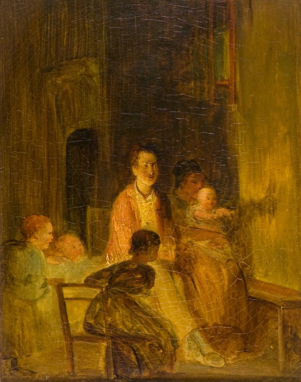 The Rabbit on the Wall, c.1815 by David (attr.) Wilkie