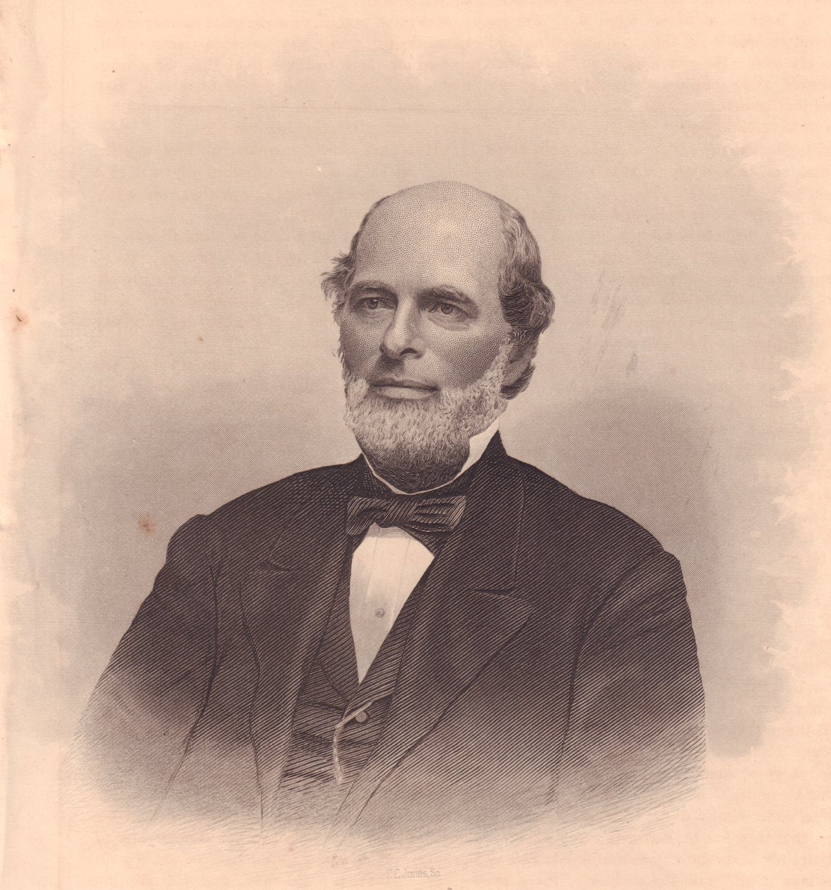 Portrait of American politician George T Cobb by John Ward Dunsmore