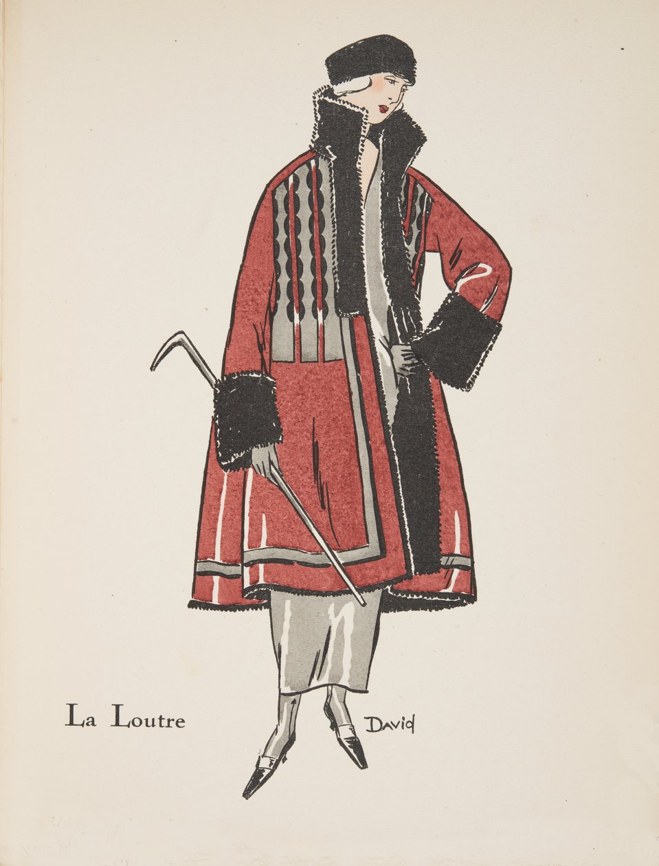 La Loutre, from a Collection of Fashion Plates by David