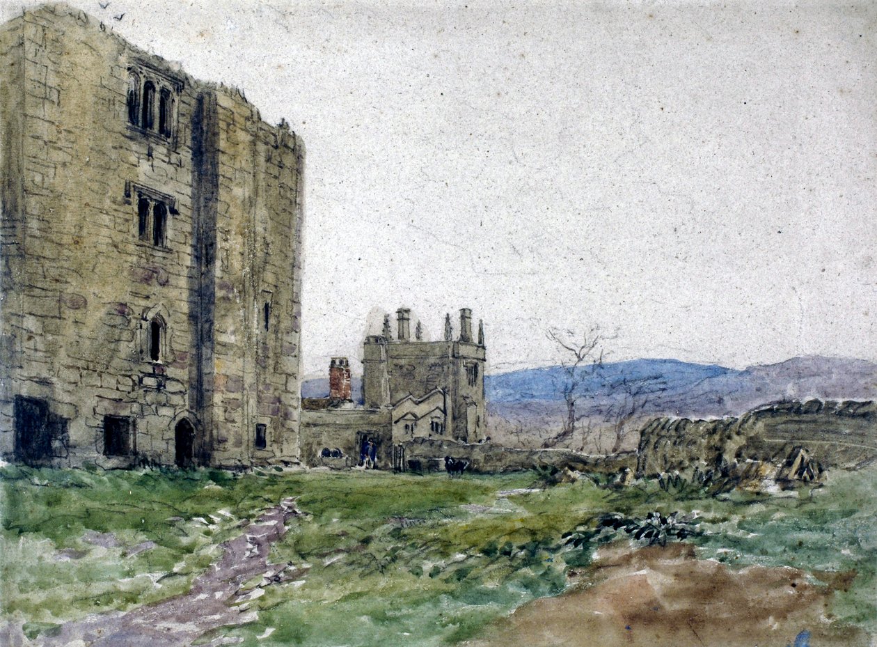 Barden Tower, Yorkshire by David Cox