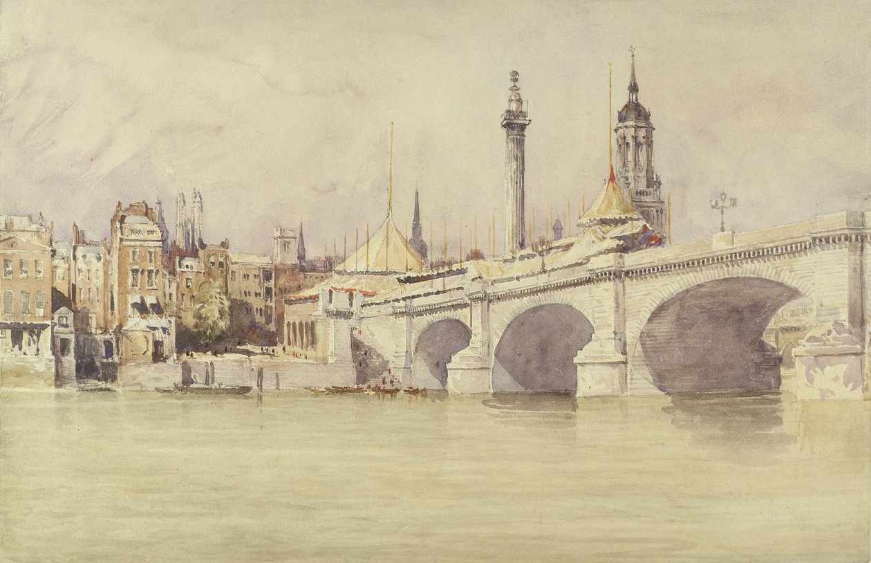 London Bridge by David Cox