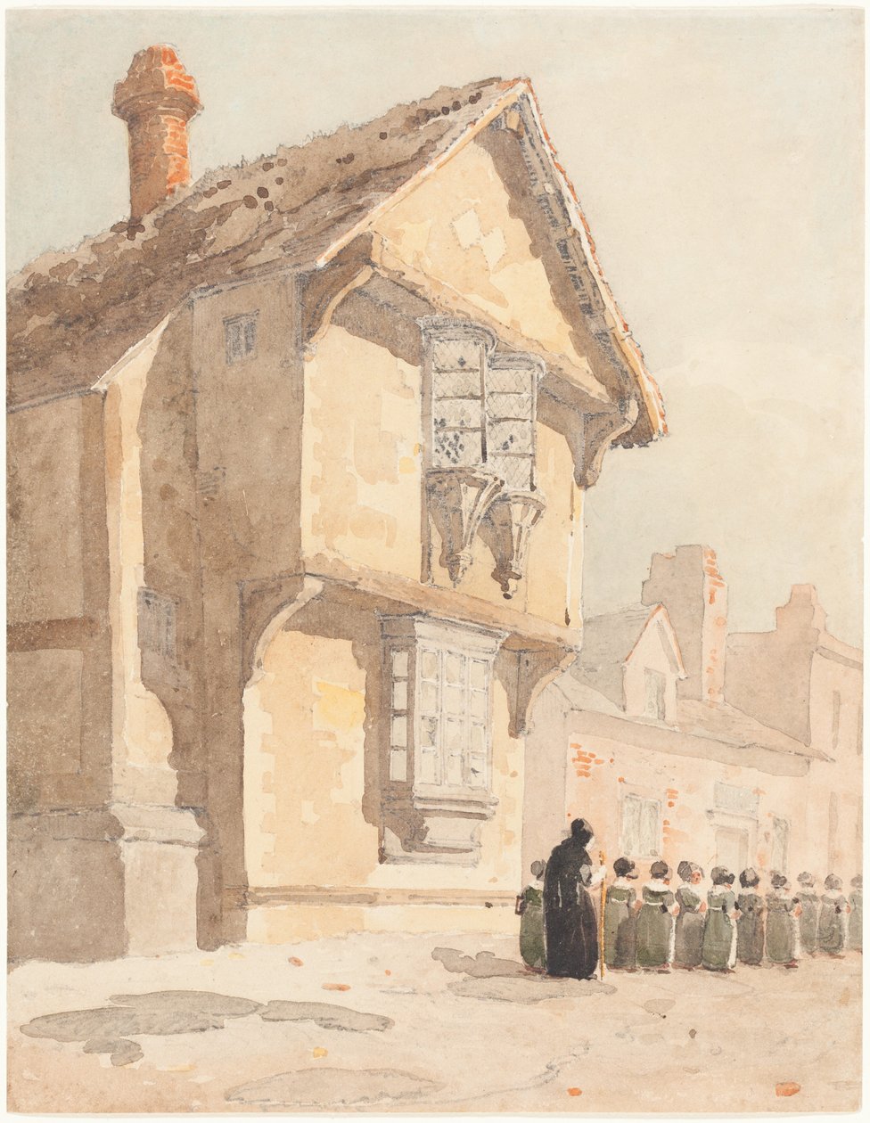 The School Walk by David Cox