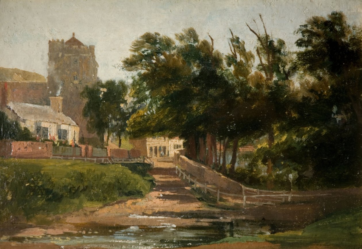 All Saints Church, Hastings by David Cox the elder