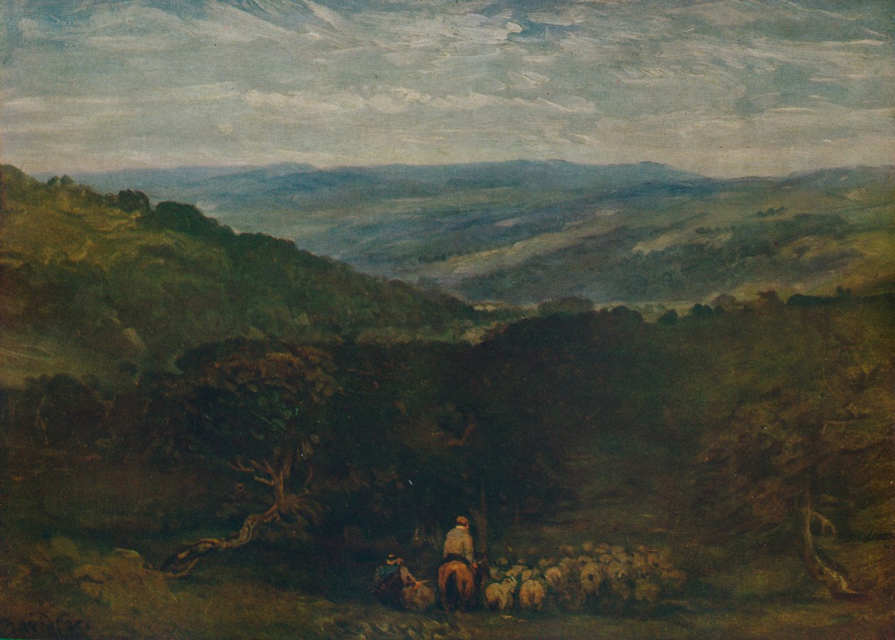 In the Park, Bolton Bridge, c1852 by David Cox the elder