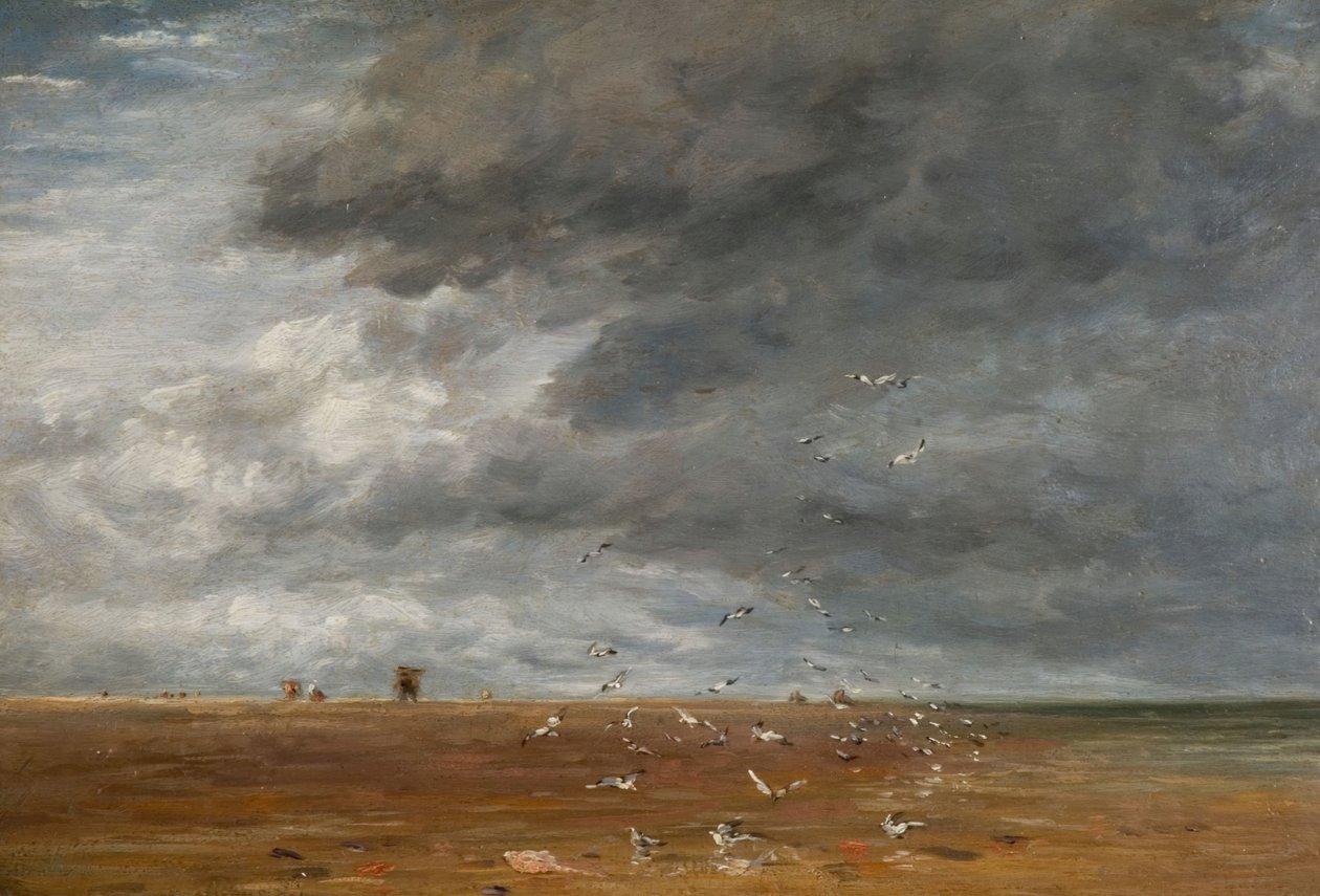 On the Sands, 1851 by David Cox the elder