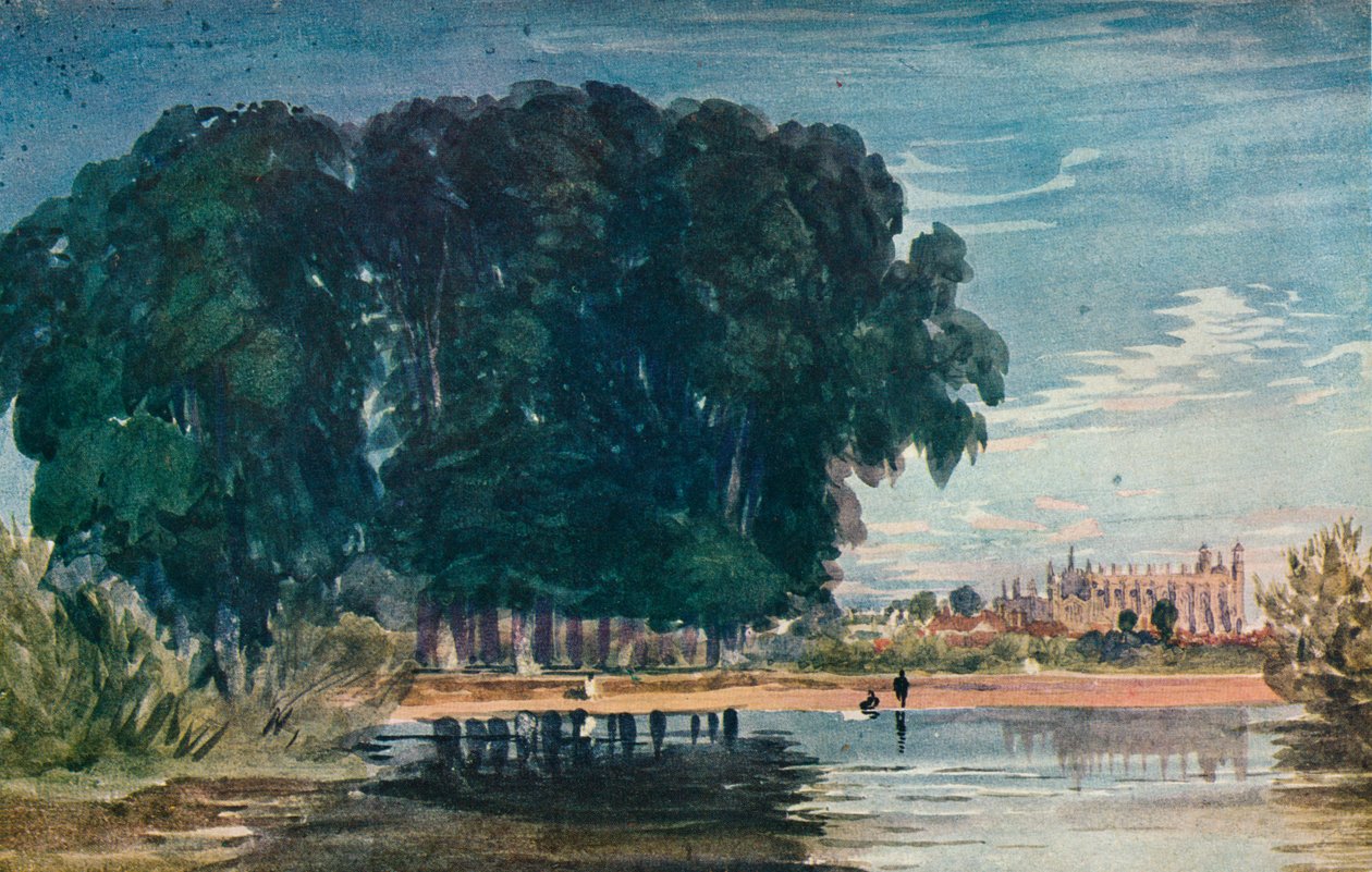 The Brocas, Eton by David Cox the elder