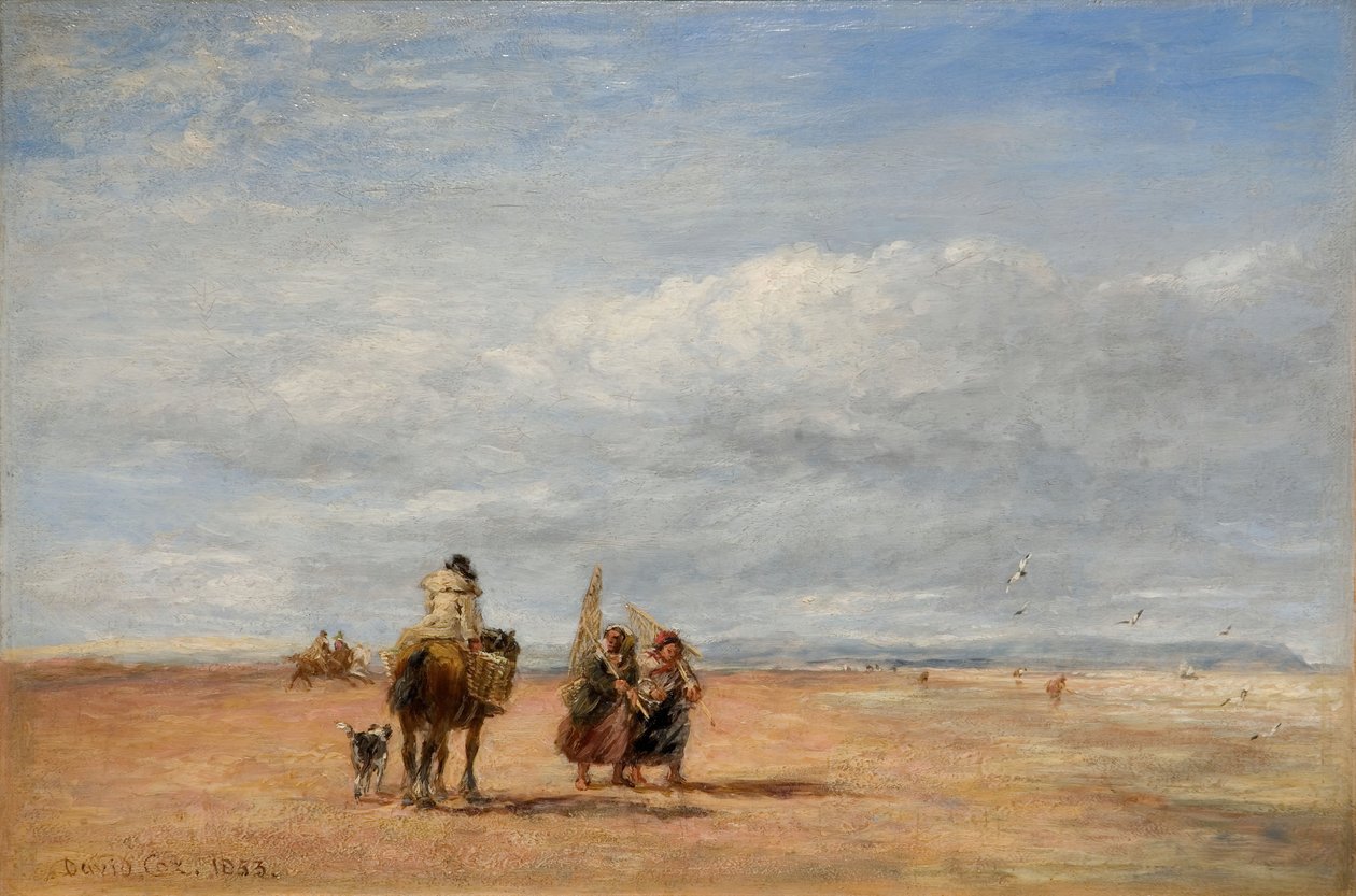 The Shrimpers by David Cox the elder