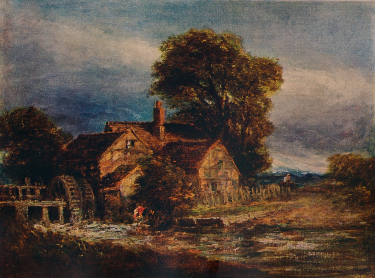 The Water Wheel by David Cox the elder