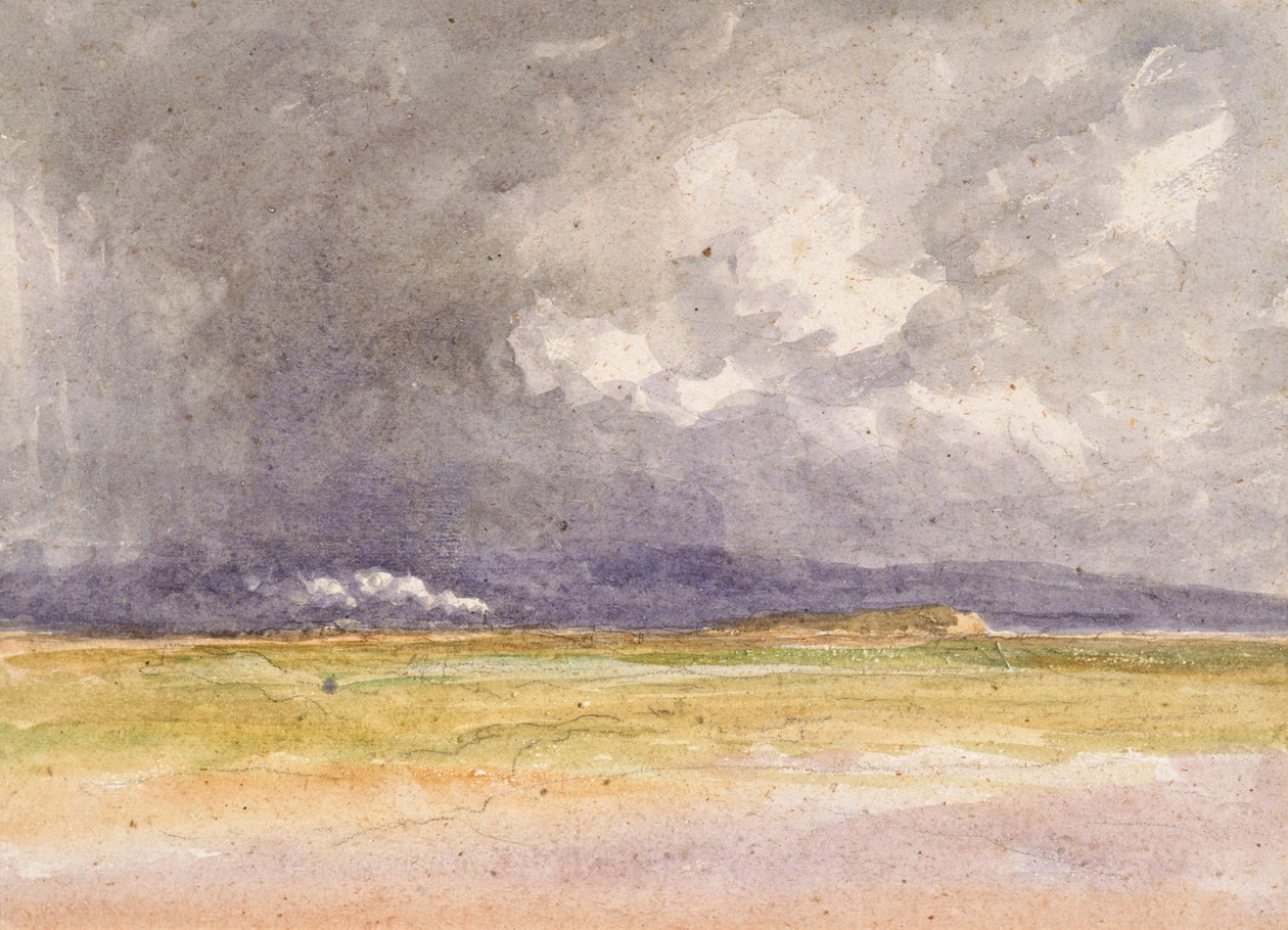 The Train on the Coast by David Cox the elder