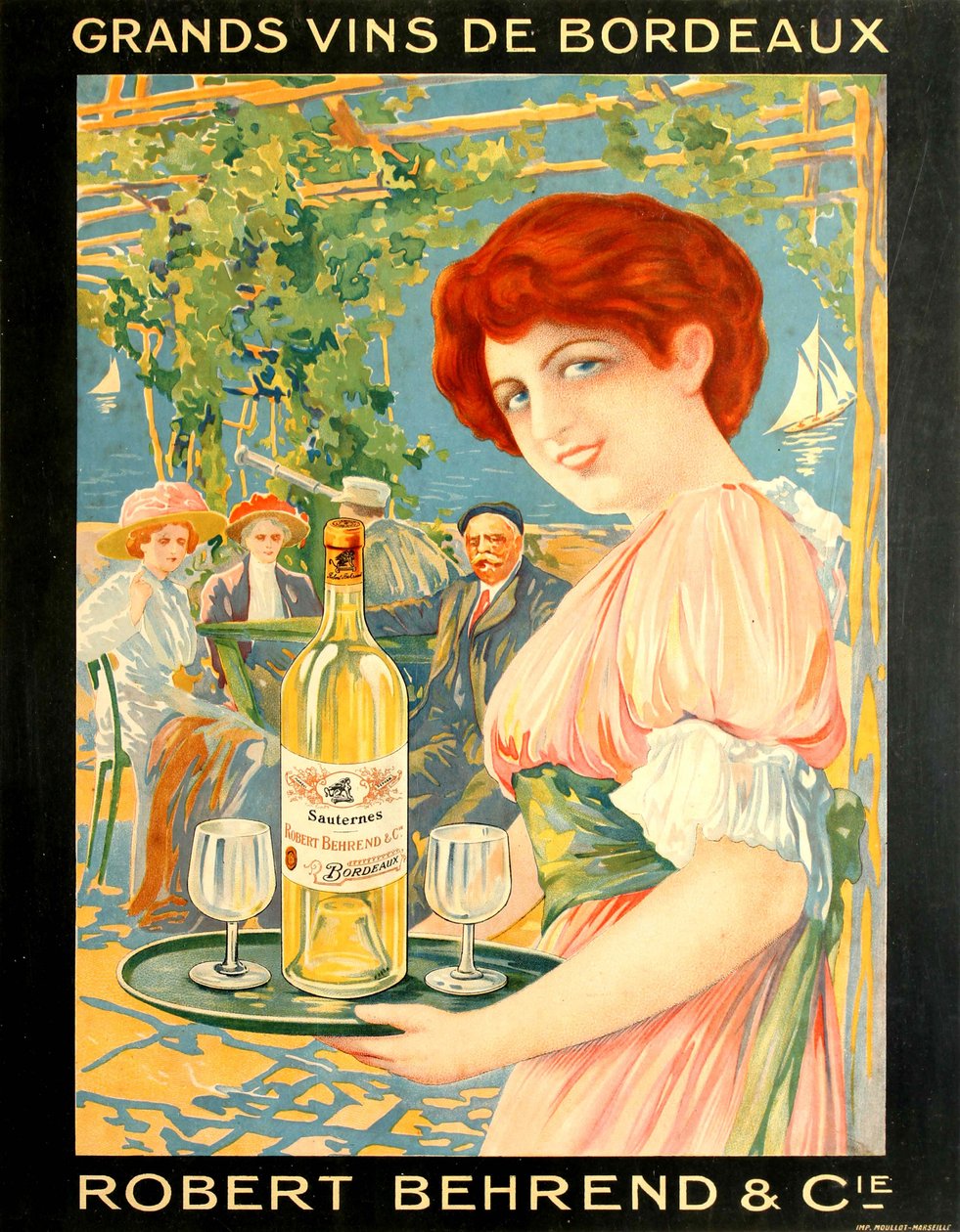 Grands Vins de Bordeaux: Robert Behrend & Cie, 1920s by David Dellepiane