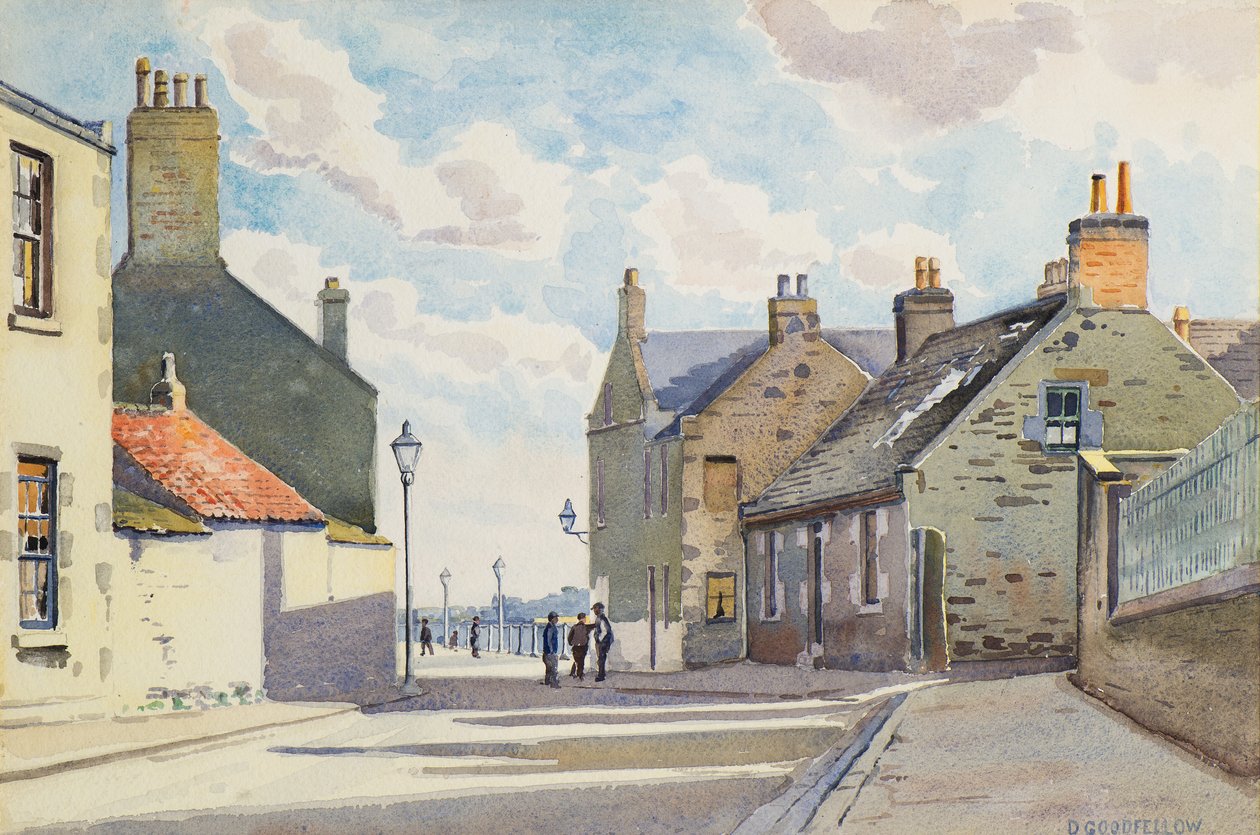 Ambrose Street, Broughty Ferry, 20th century by David Goodfellow
