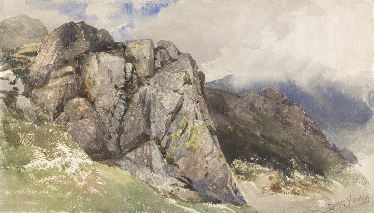 Mountain Rocks by David Hall McKewan