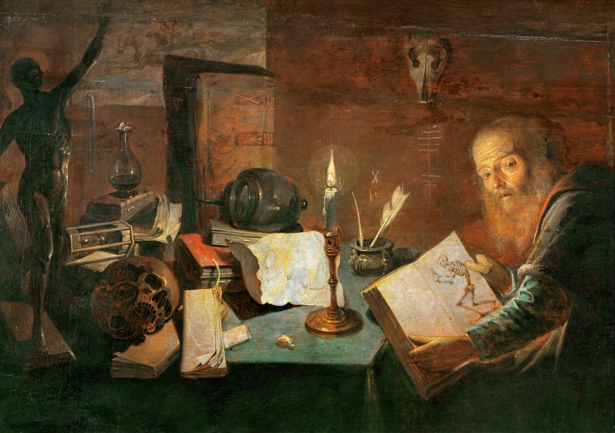 The Alchemist by David III Ryckaert