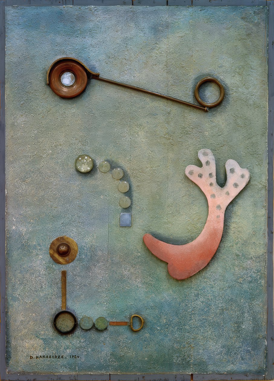 Abstract Composition by David Kakabadze