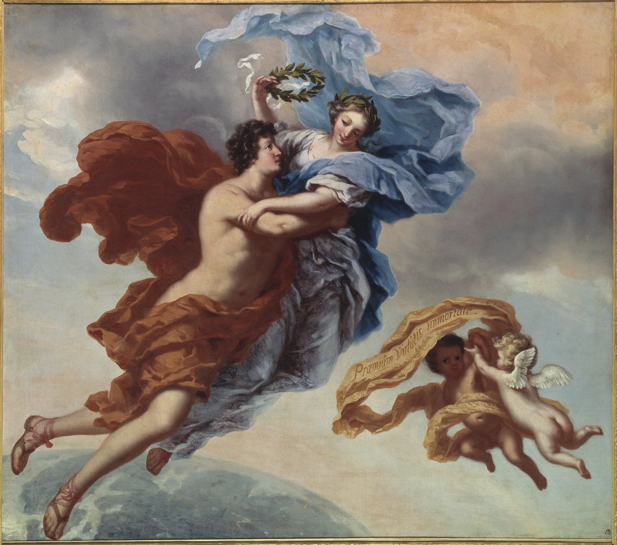 The Reward of Virtue, 1680 by David Klöcker Ehrenstrahl