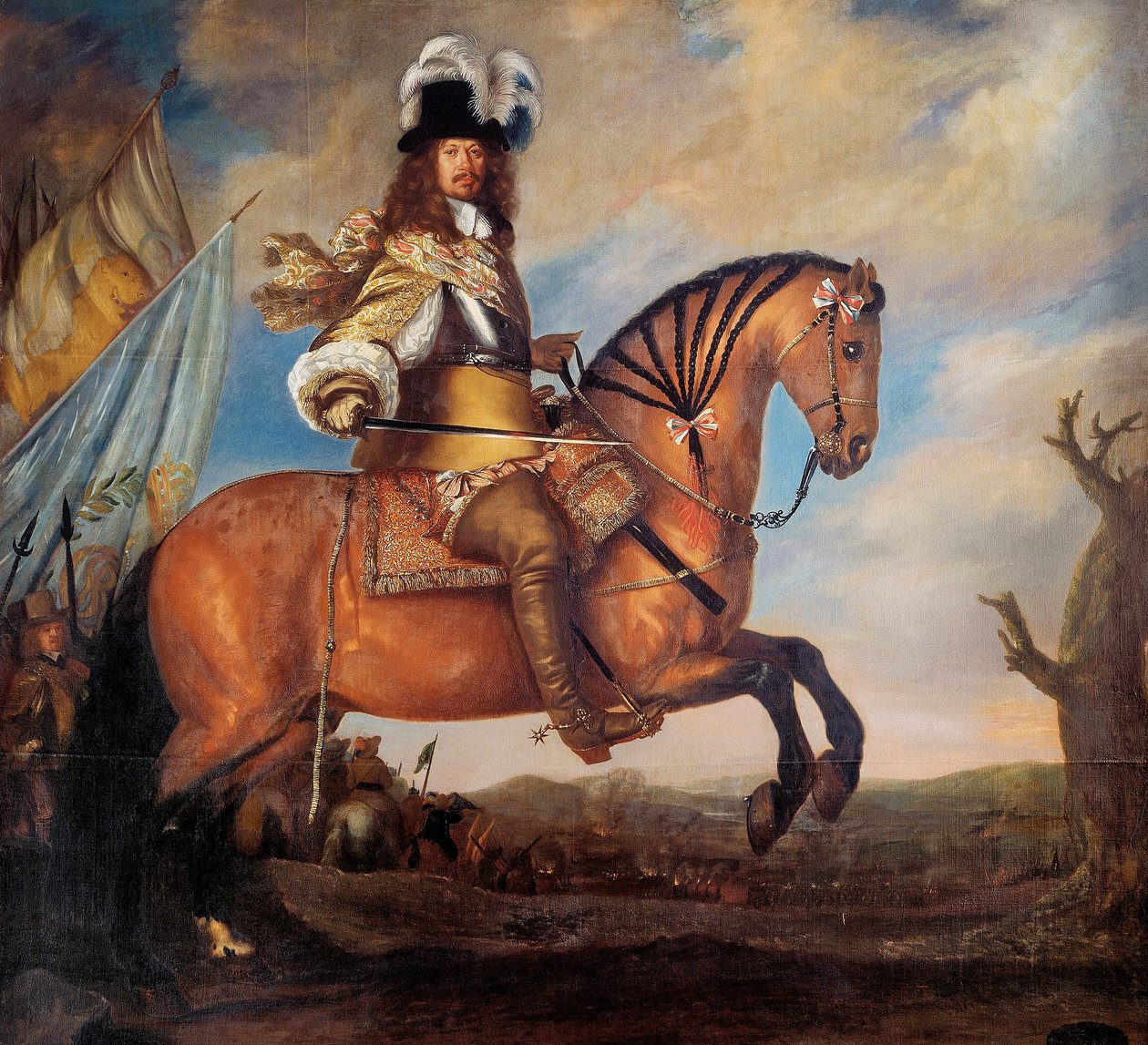 Carl Gustaf Wrangel (1613 – 76) by David Klöcker Ehrenstrahl