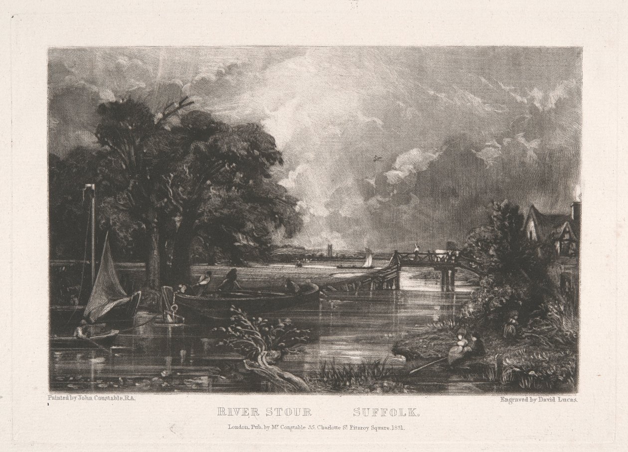 River Stour, Suffolk by David Lucas