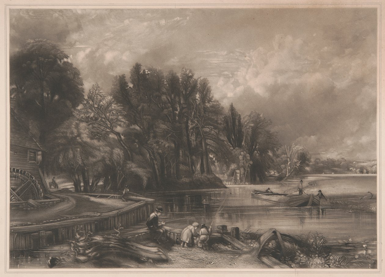 Stratford Mill, The Young Waltonians by David Lucas