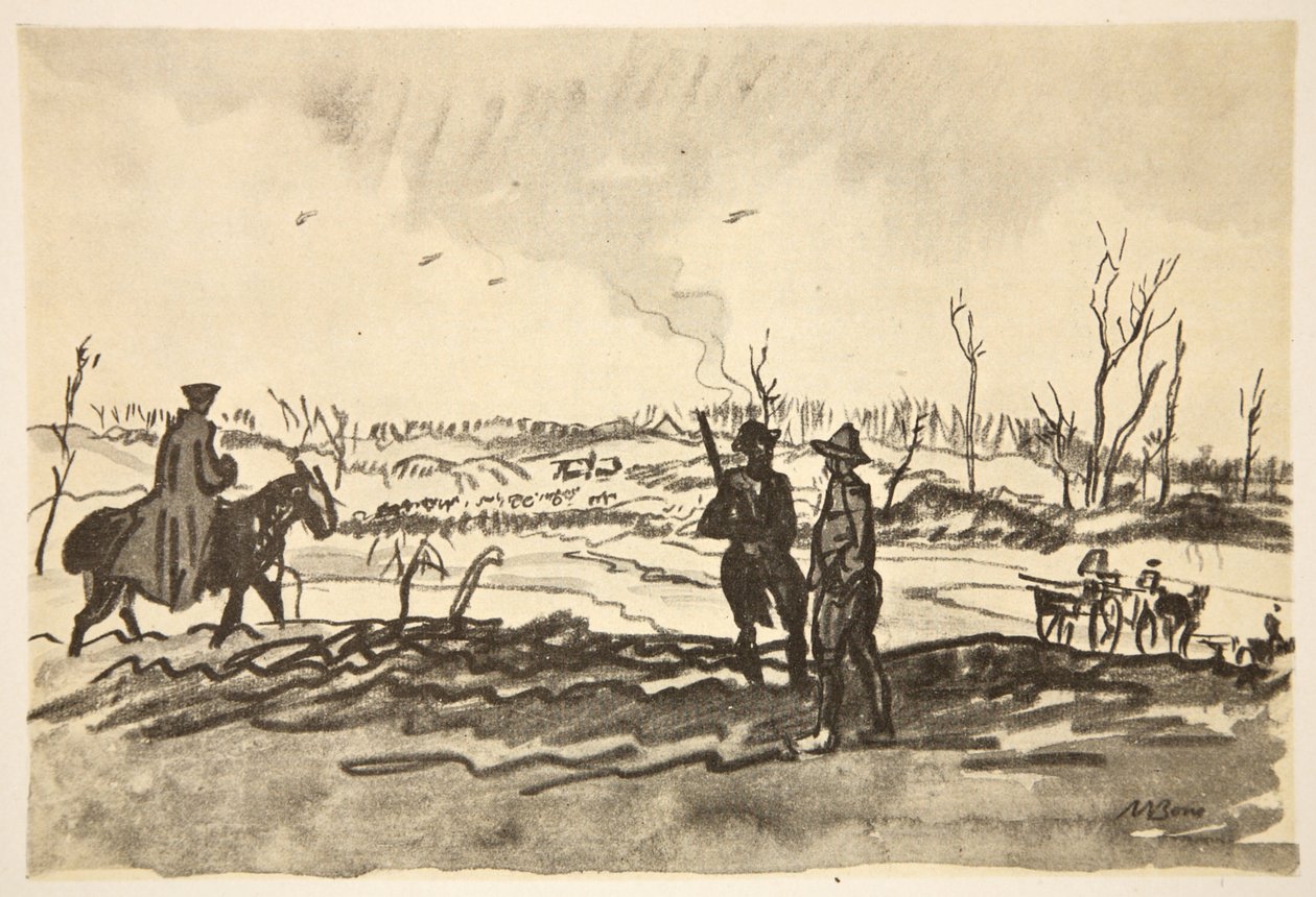 On the Somme: near Mametz, illustration from 
