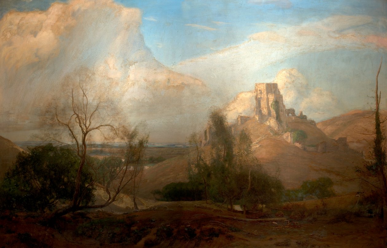 Long After, Corfe Castle, Dorset by David Murray